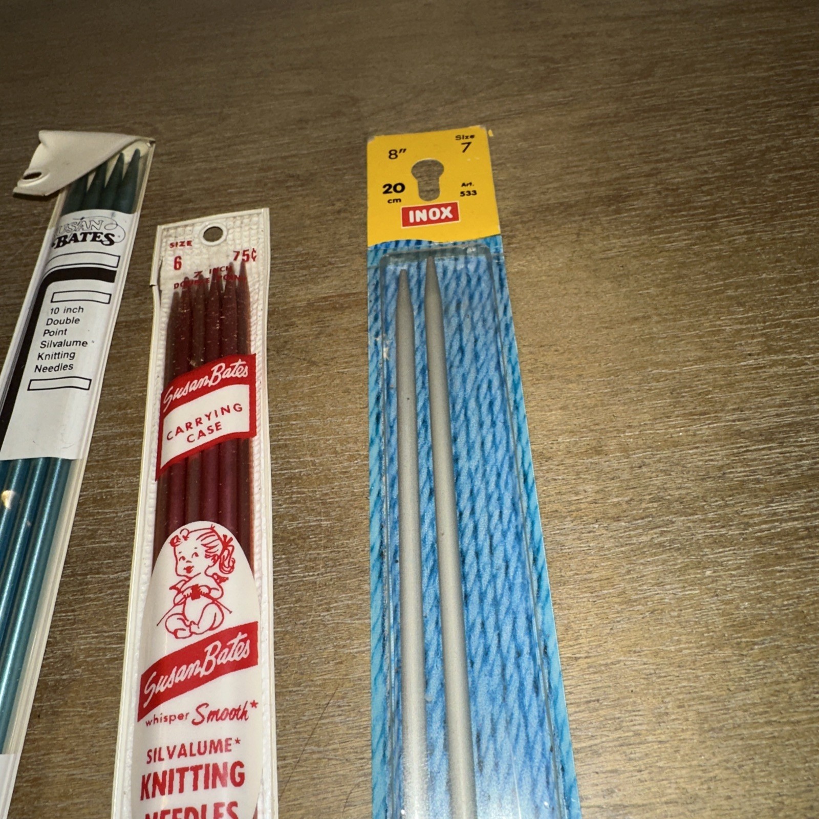 Susan Bates Double Point Knitting Needles Lot