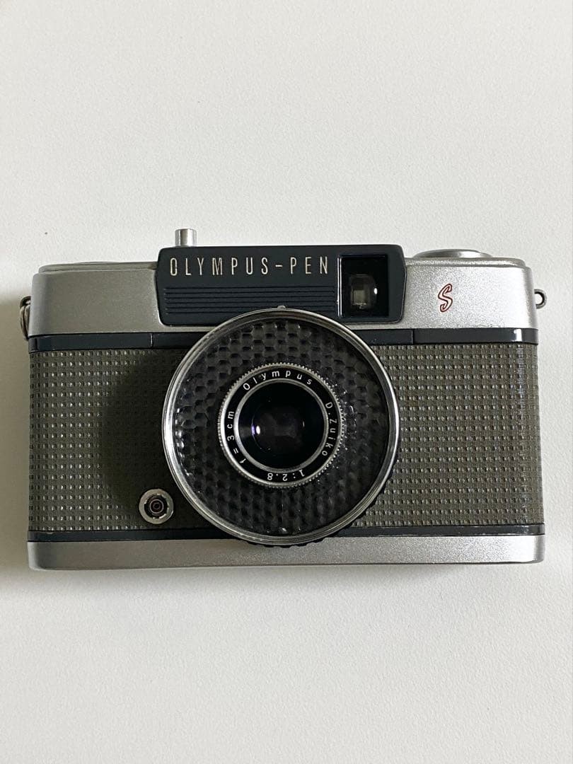 Olympus PEN S Half Frame Rangefinder Film Camera Serviced Working