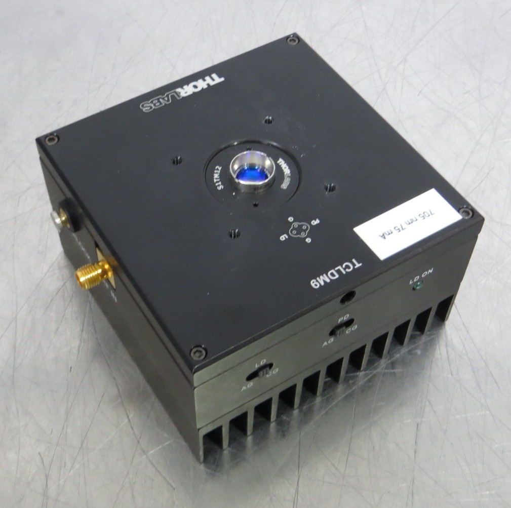 T203294 Thorlabs TCLDM9 TE-Cooled Laser Diode Mount w/ Unknown Diode