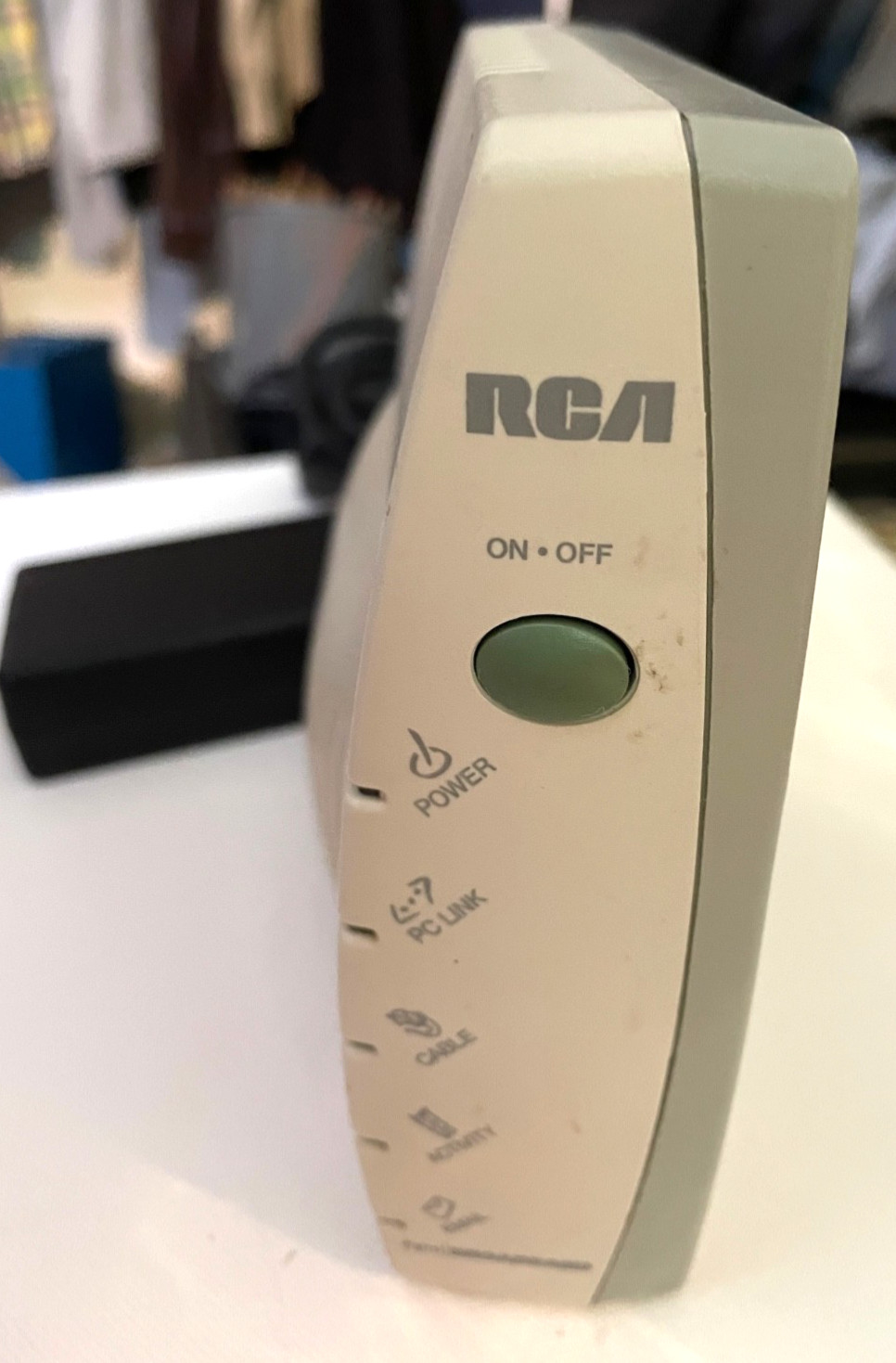 RCA Digital Broadband Cable Modem & Power Supply Bundle Model No. DCM215