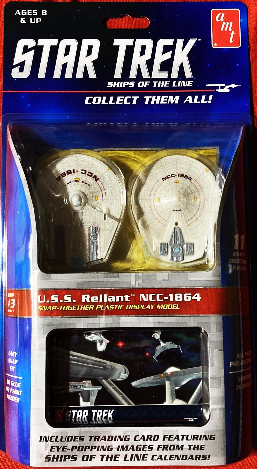 Amt/R2 Star Trek-Ships of the Line U.S.S. Reliant Snap Model Kit