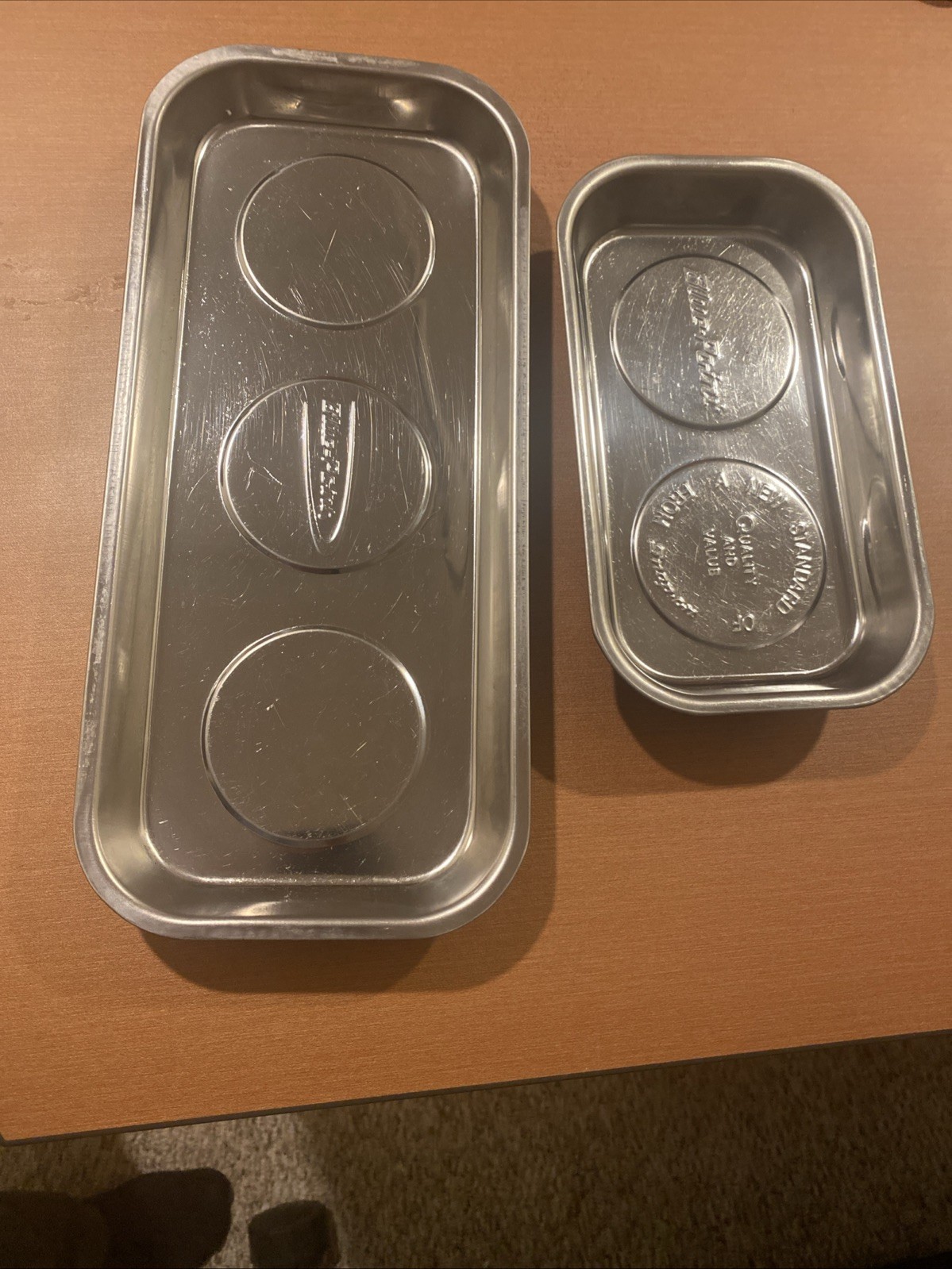 Lot Of 2 BLUE-POINT RECTANGULAR MAGNETIC TRAYs. Great Conditions