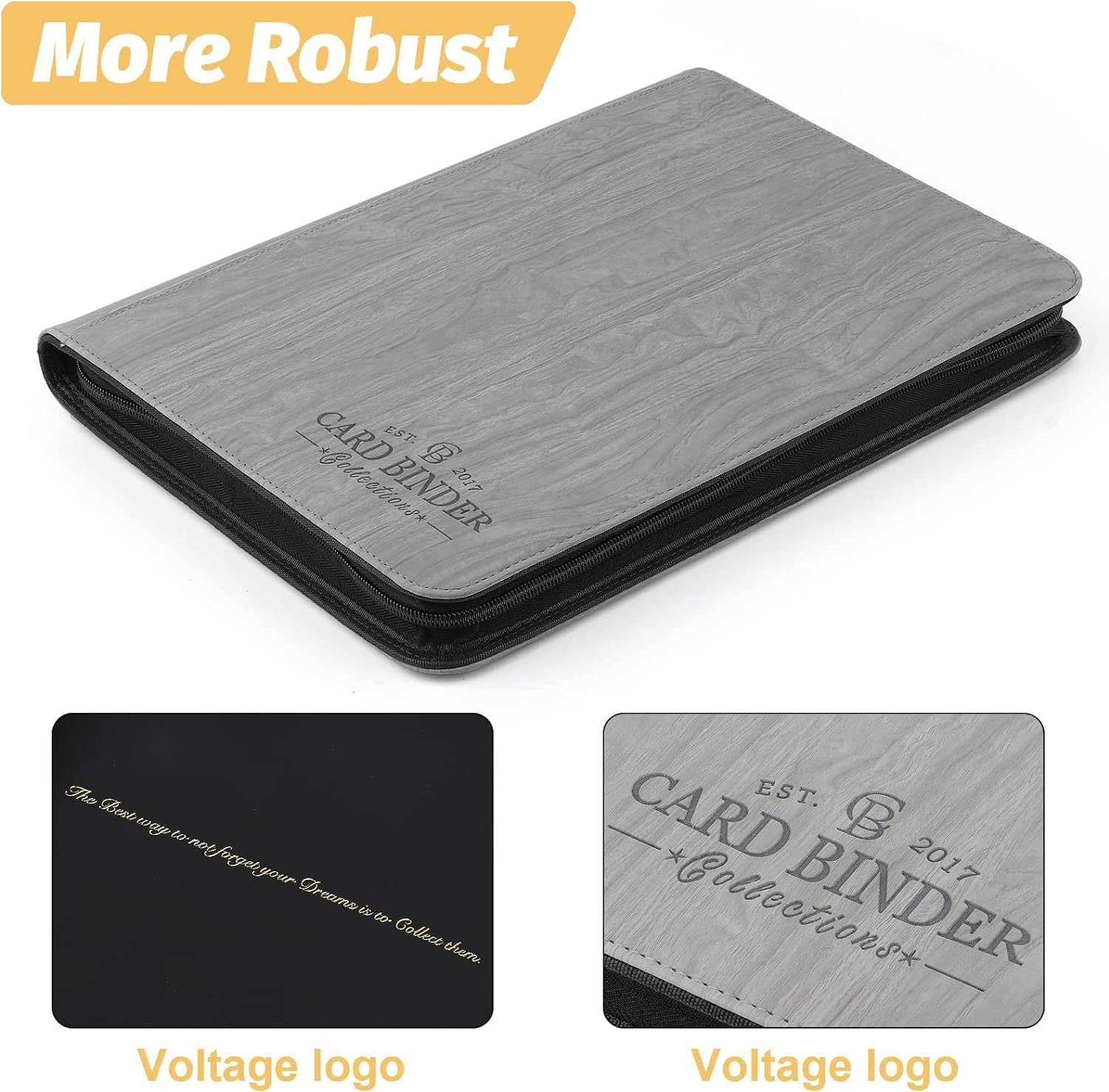 Trading Card Binder Card Collection Binder Album Folder with 540 Side Loading