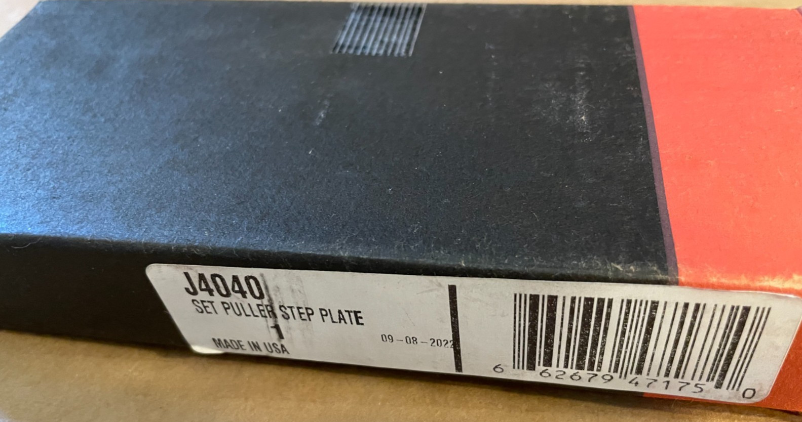 Proto J4040 11 Piece Step Plate Adapter Set
