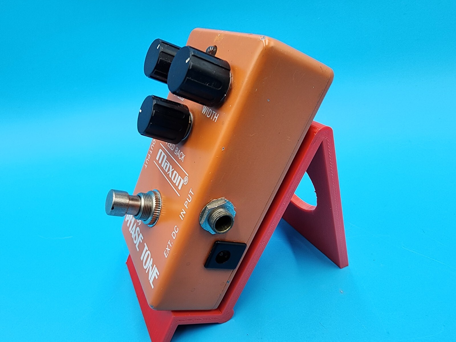 Vintage Rare Maxon PT-909 Phase Tone Guitar Effect Pedal Bass PT 909 LFO Analog