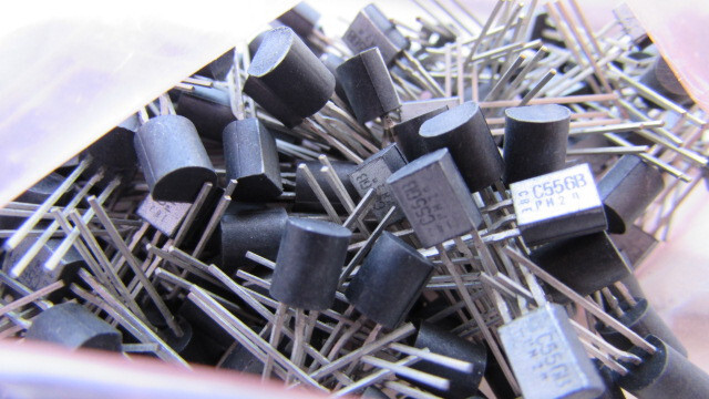 BC556B Genuine Philips PNP High Quality Audio Transistors TO-92, 10pcs SHIPS USA