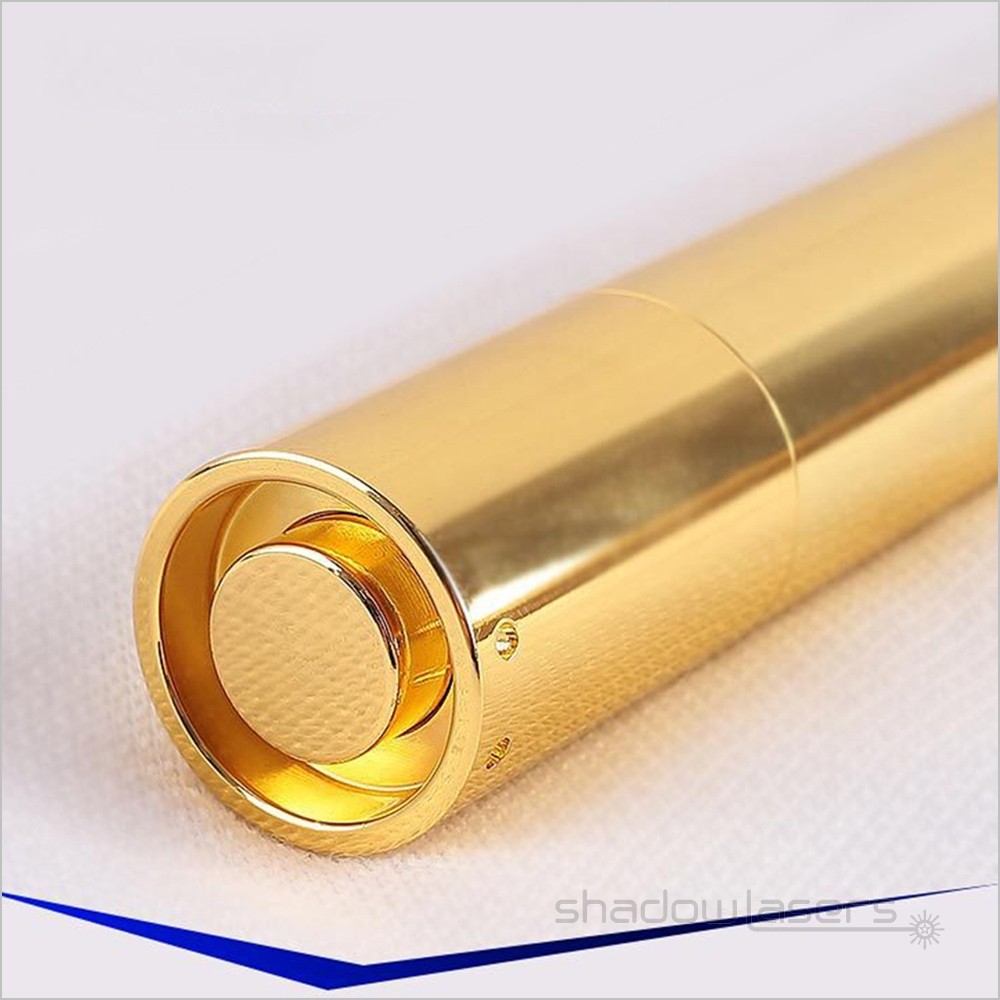450nm Blue Laser Pointer Adjustable Focus Flashlight Visidle Beam Laser+Case US