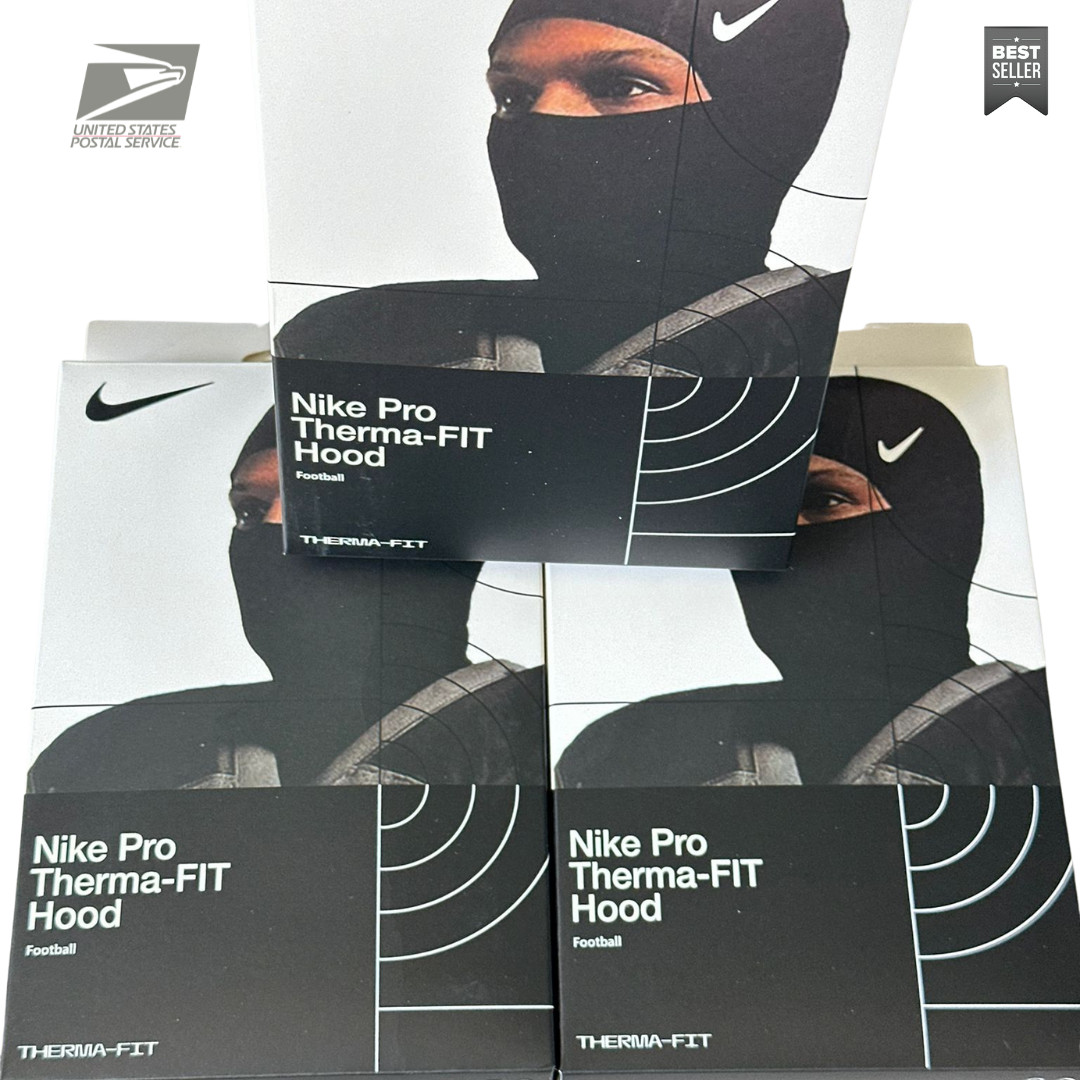 NEW Nike Balaclava Nike Pro Therma-FIT Hyperwarm Hood Balaclava–Black Full Face