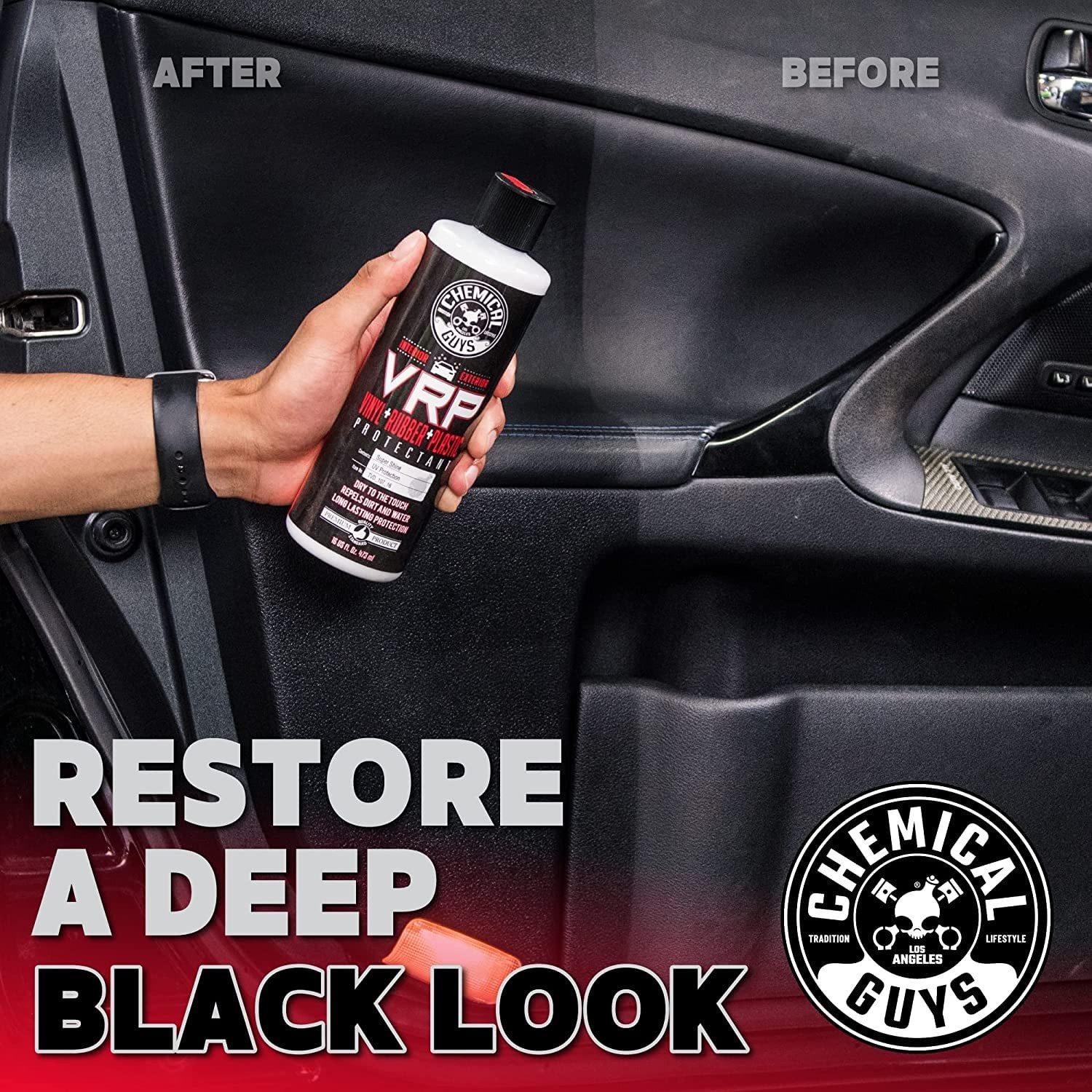 VRP Protectant Kit set include Detailing Applicators set 16 oz Black