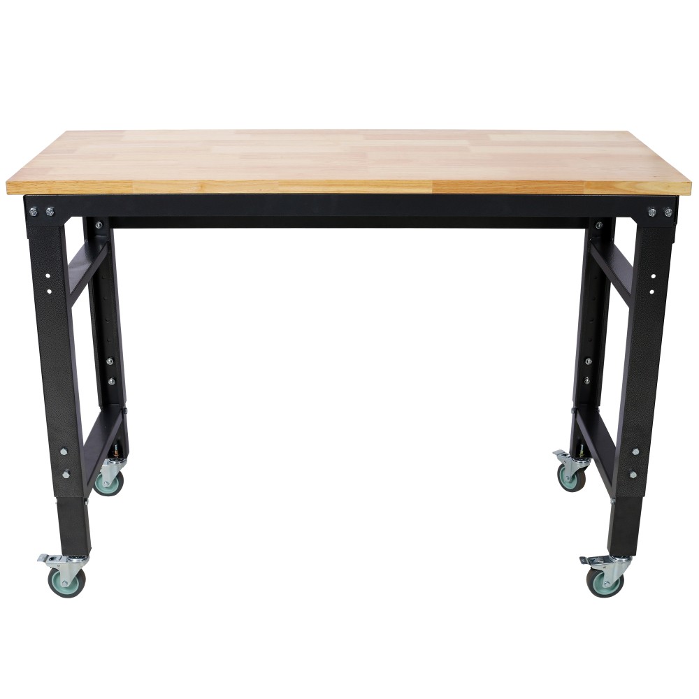 Workbench - 48" Wide Rolling Workbenches for Garage - Adjustable Height