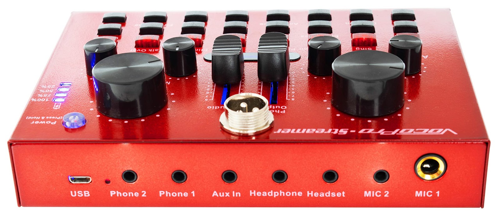 VocoPro Portable Studio, USB Audio Interface with Microphone, for Recording...