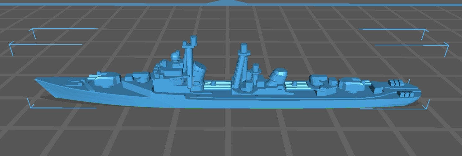 Destroyer - Kotlin class - Russian Navy - Wargaming - Axis and Allies - Naval Mi