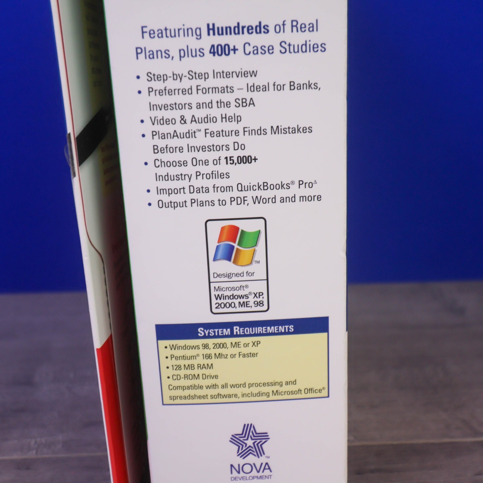 Business Plan Writer Deluxe 8.0 2005 Windows XP