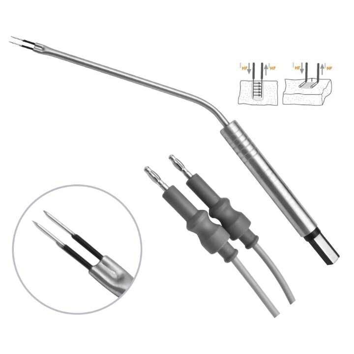ENT Bipolar Electrode Reusable Electrosurgical Instruments CE.