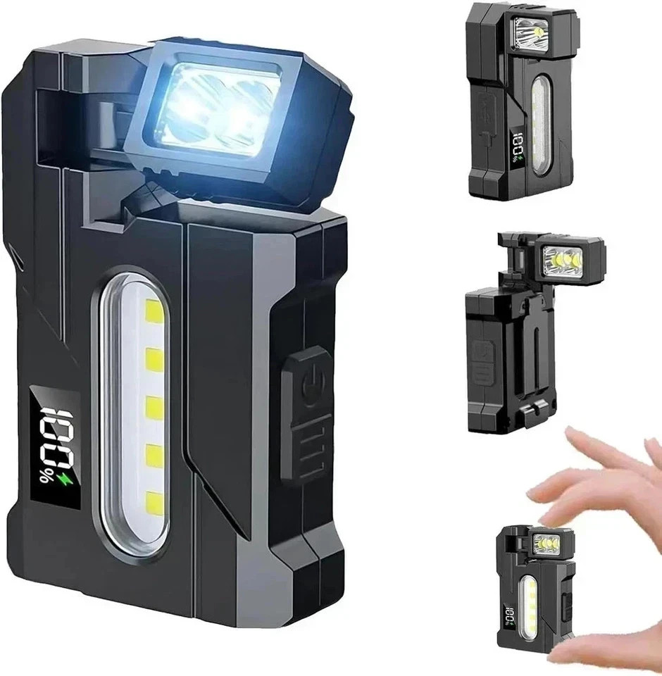 WUBEN G5 Rechargeable EDC Flashlight Powerful RGB Flashights1200 Lumens Portable