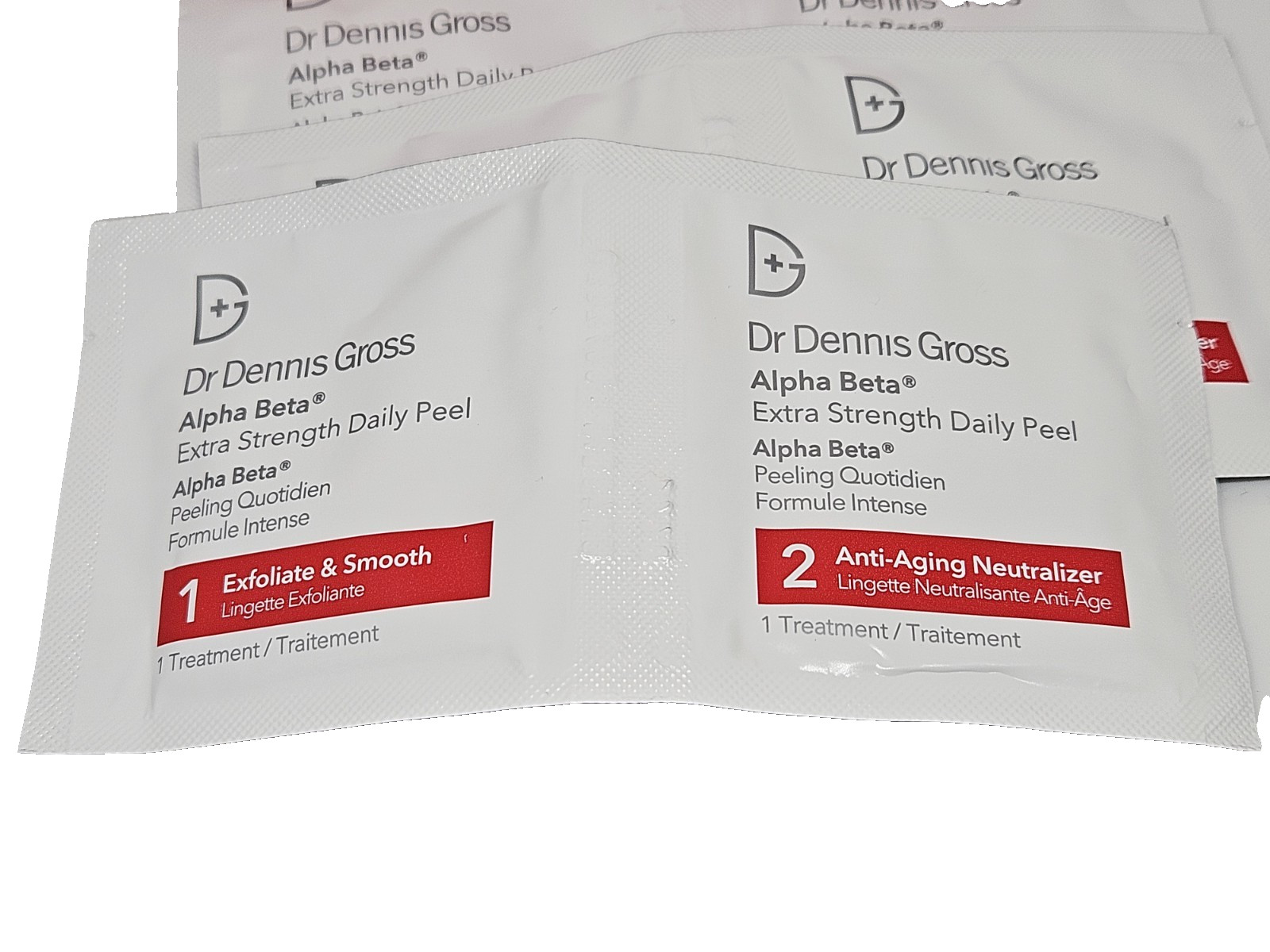 Dr Dennis Gross Alpha Beta Xtra Strength Daily Peel Step1 & 2-15 Duos (PLZ READ)