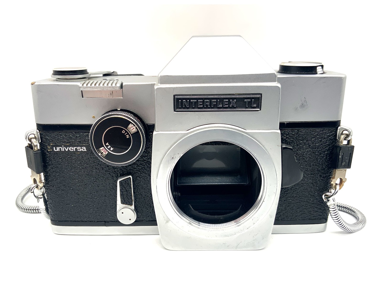 EasyBuy Universa Interflex-TL SLR 35mm Analog SLR Camera Body (M42) - Silver