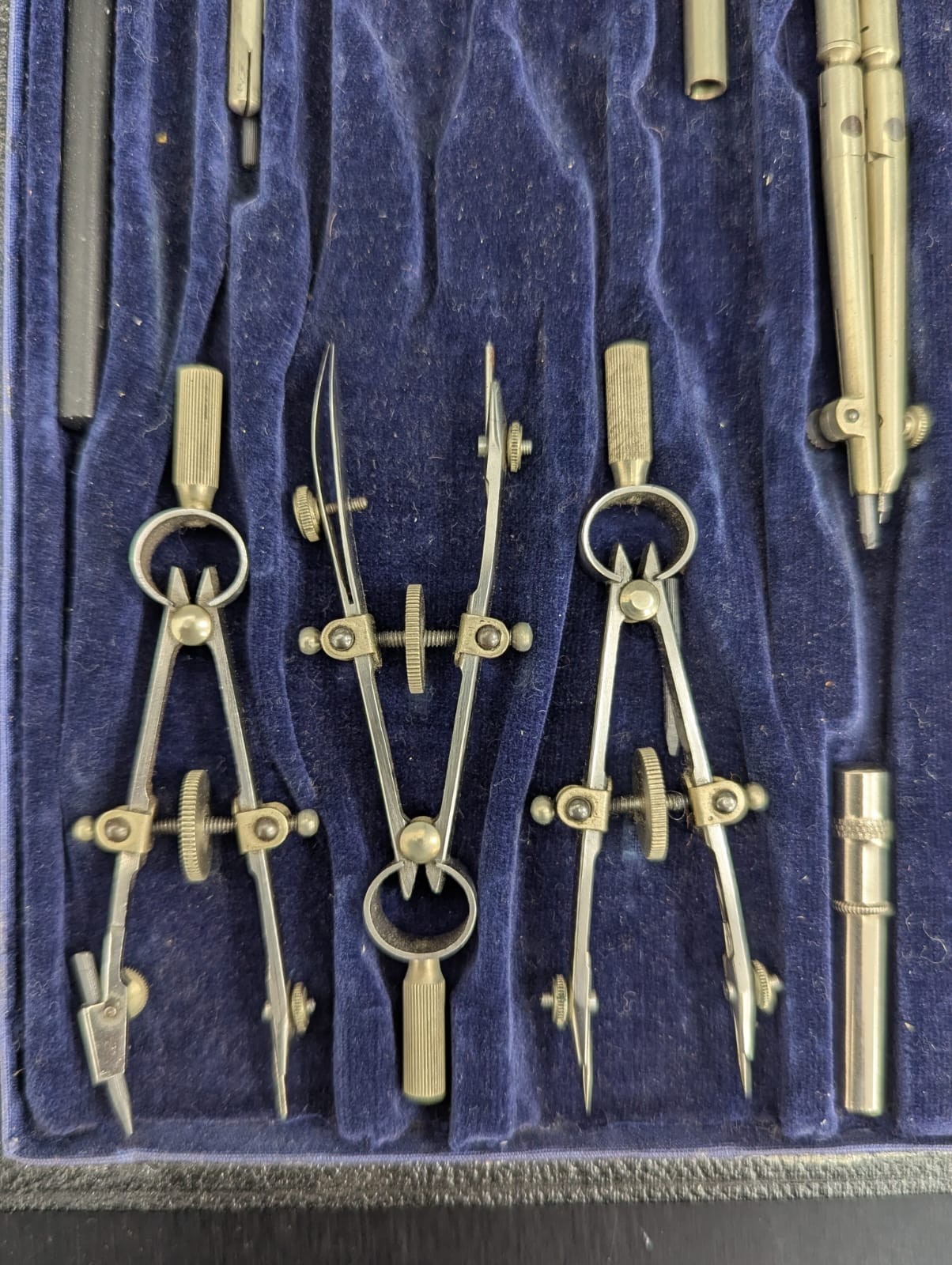 VINTAGE Drafting technical drawing set West & partners westminster Riefler