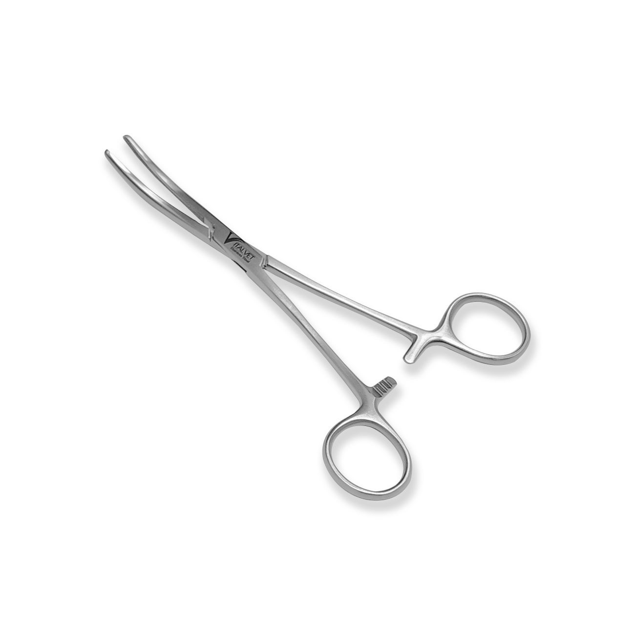 Rochester Carmalt Surgical Forceps Curved  Stainless Steel 6.25" Long