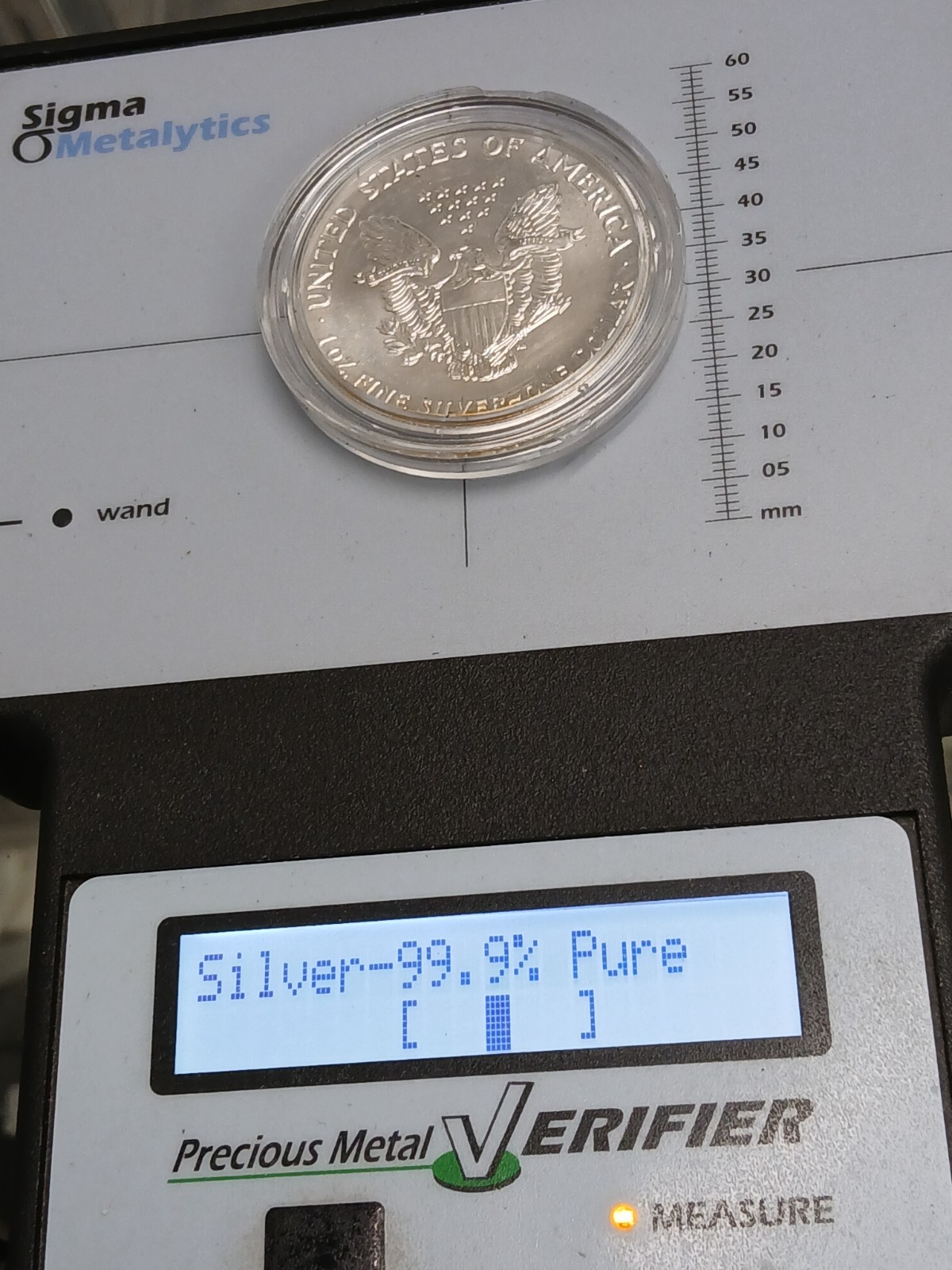 Silver 1989 1oz .999 American Eagle Silver Round Toned T-73