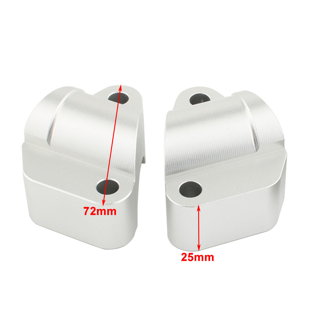 Handlebar Risers Handle Bar Riser Clamp Extend for Tiger 1200 GT Pro 2023+ Pair