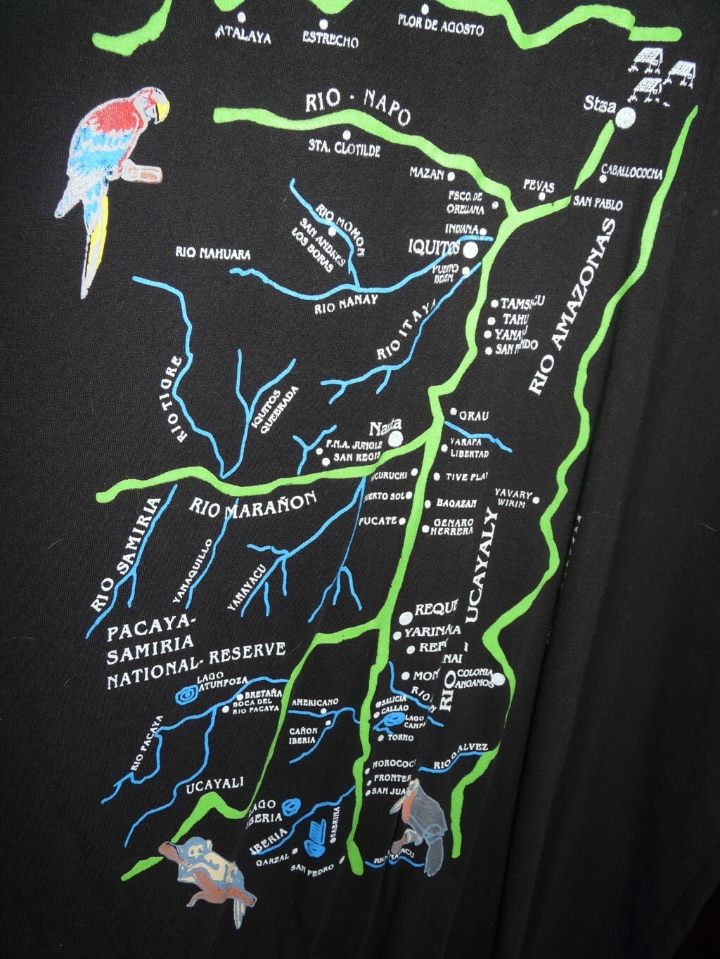 PERU AMAZON IQUITOS T SHIRT