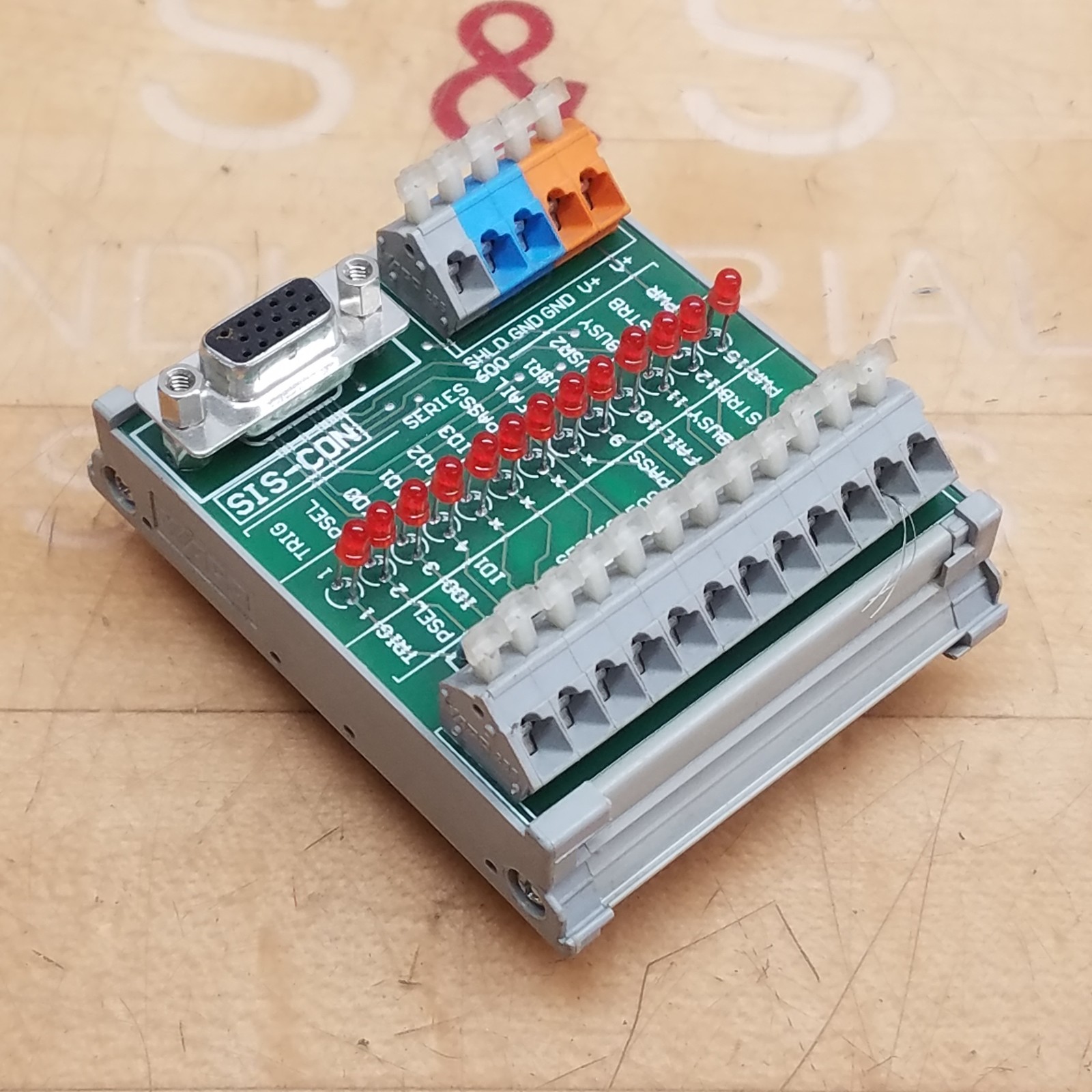 Wago 51012264 Camera Breakout SIS-CON Interface Board, Series 500/600 - USED