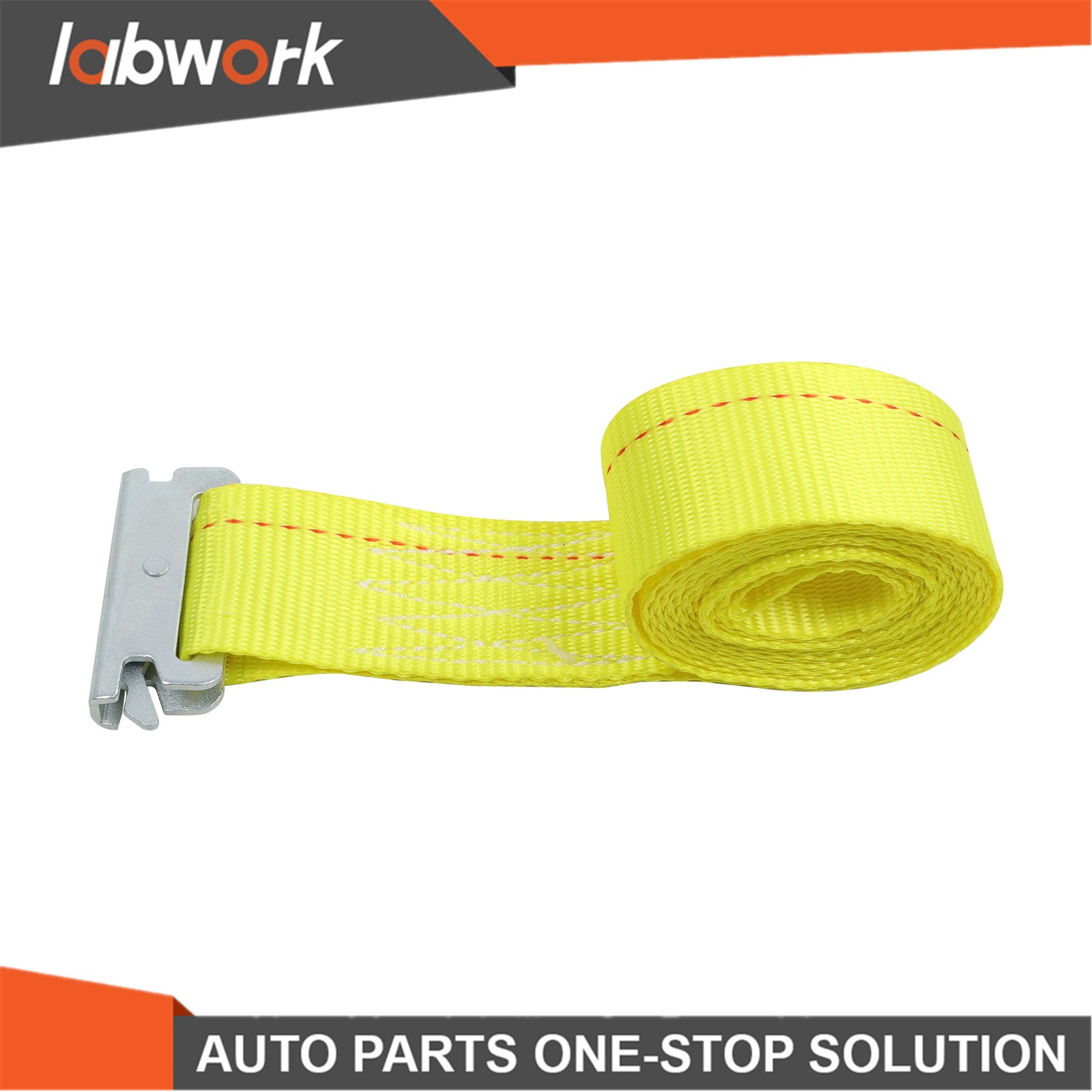 Labwork E Track Tie-Down Rail Kit 2× 5' E Track Rails 12’ 16’ 20’ Ratchet Straps
