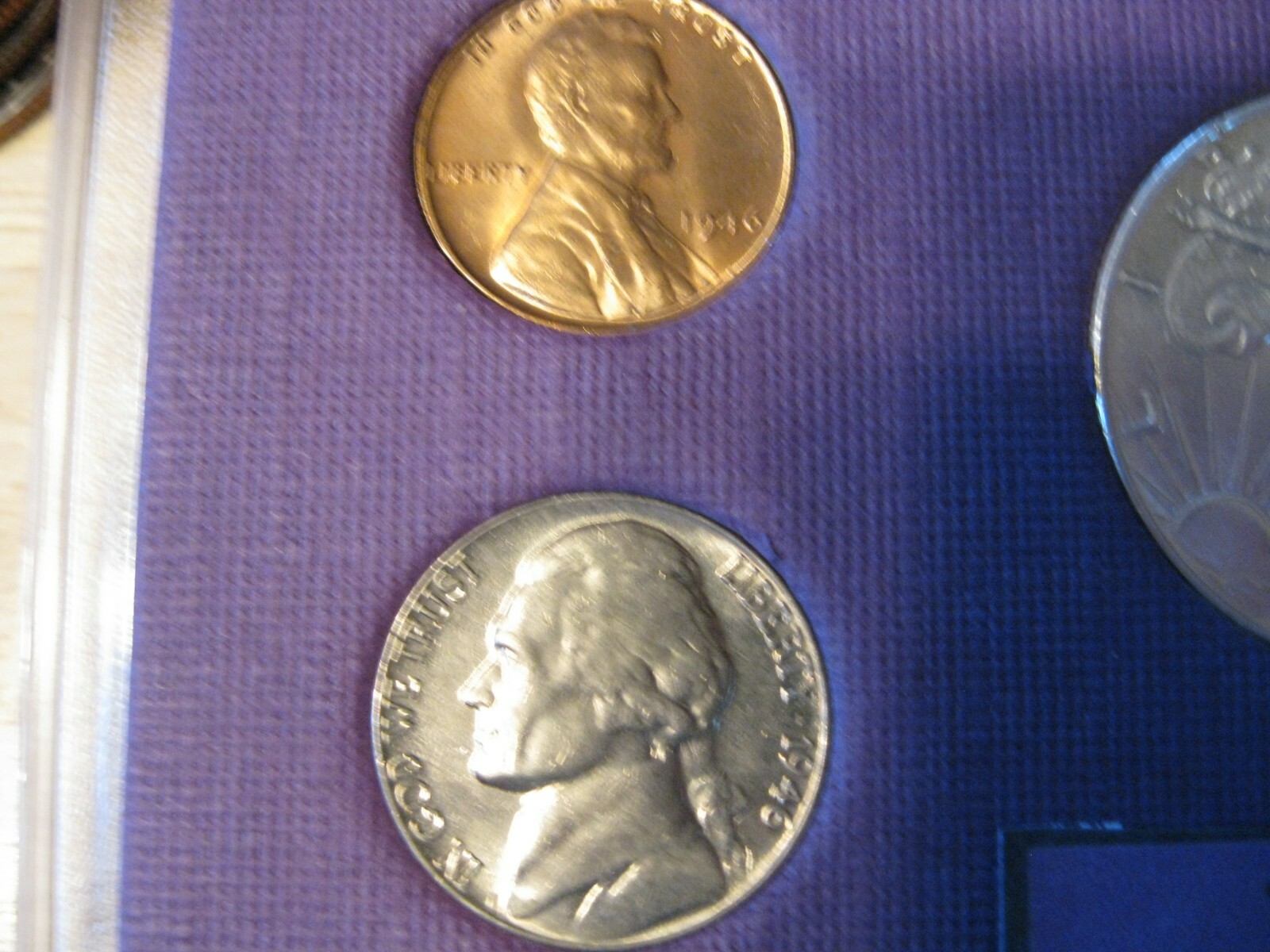 1946 P US Mint Set Brilliant Uncirculated!