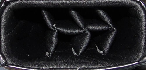 TNT 2x4 Black Nylon Pool Cue Hard Shell Case.