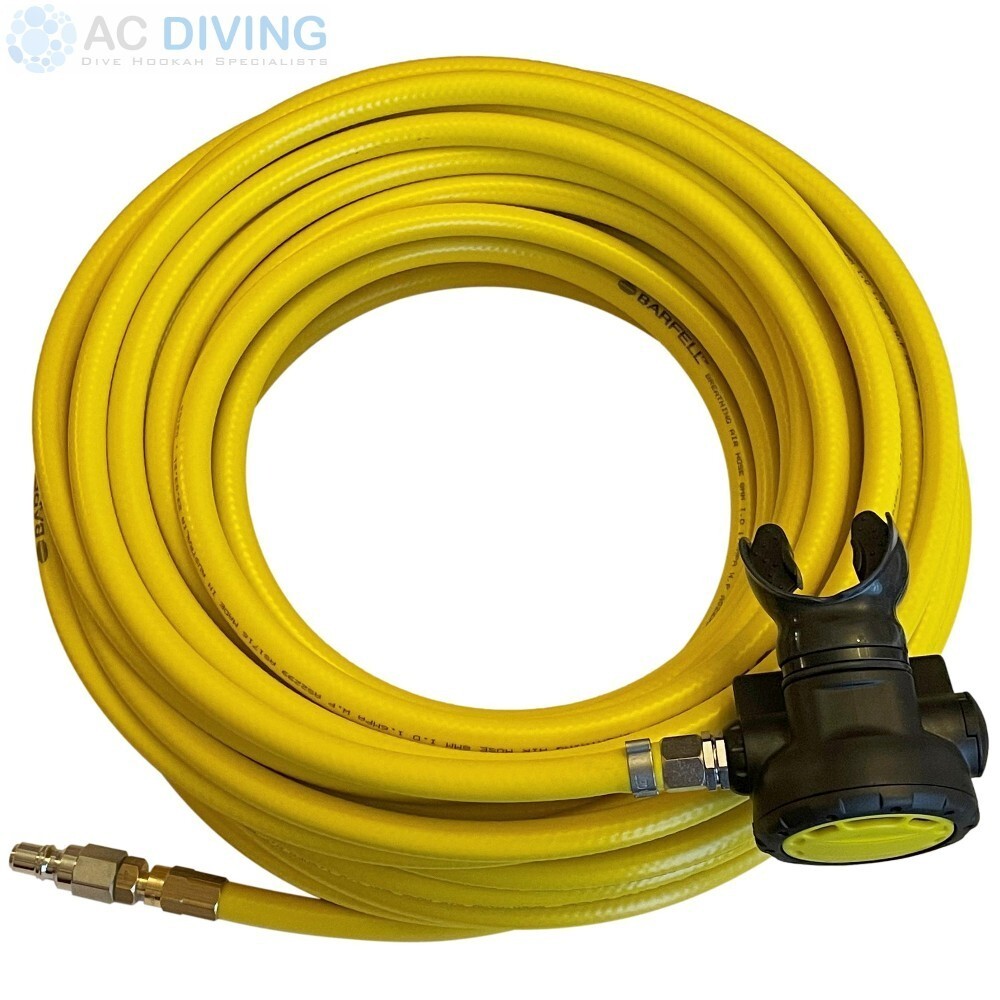 TEMA / Barfell Diver Hose & Regulator 50m - Breathing Air & Hookah Systems