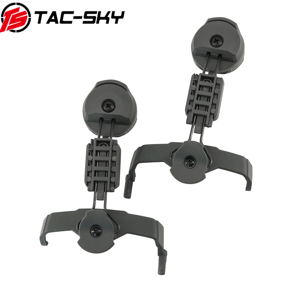 TS TAC-SKY Dual Use ARC Rail Helmet Adapter for Comtac Military Tactical Headset