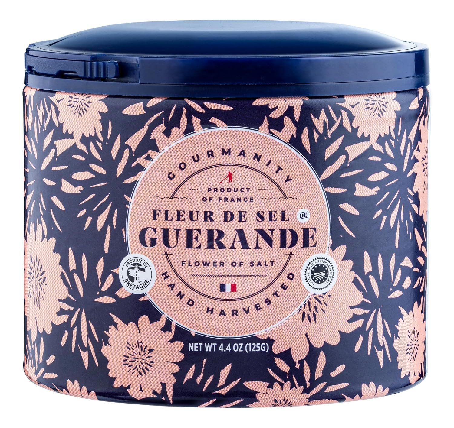 Gourmanity Fleur De Sel De Guerande, Premium Hand Harvested Finishing Salt - Aut