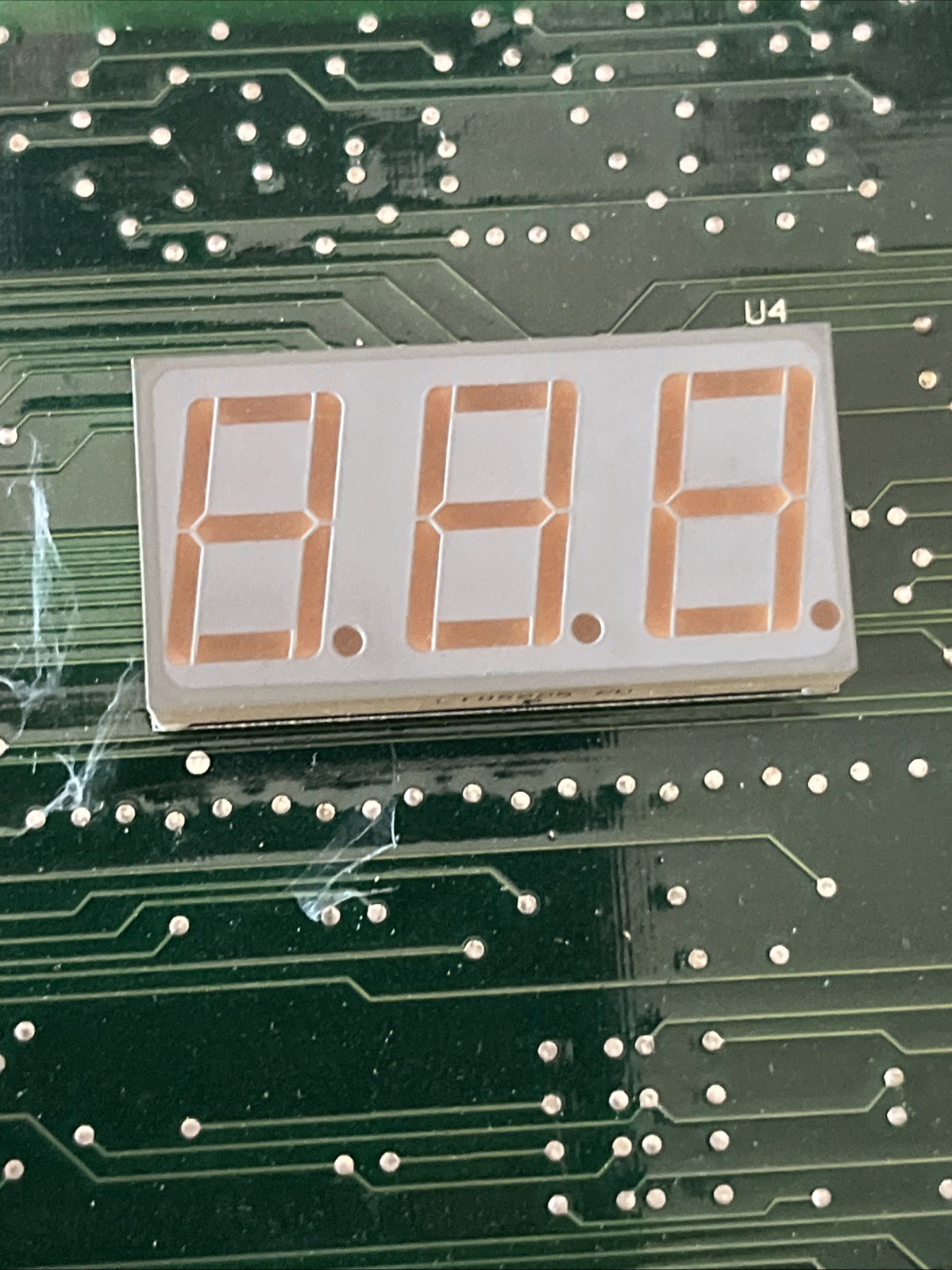 PENTAIR 472100 Digital Display Temperature Controller Circuit Board