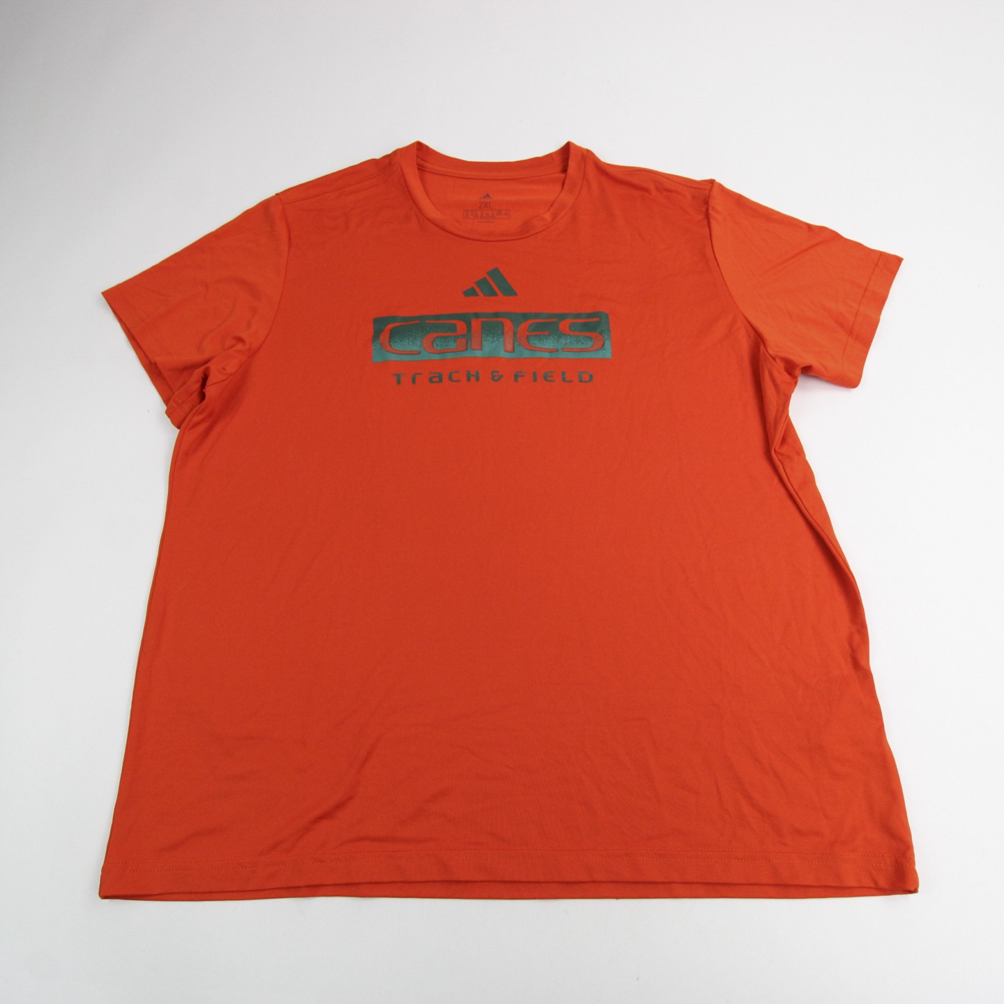 Miami Hurricanes adidas Aeroready Short Sleeve Shirt Women's Multiple Sizes