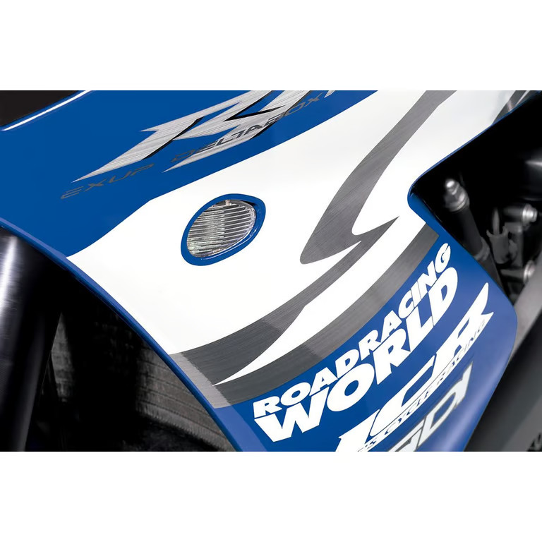Hotbodies Flush Mount Front Turn Signals - Clear Motorcycle Street Y04R1-SIG-CLR