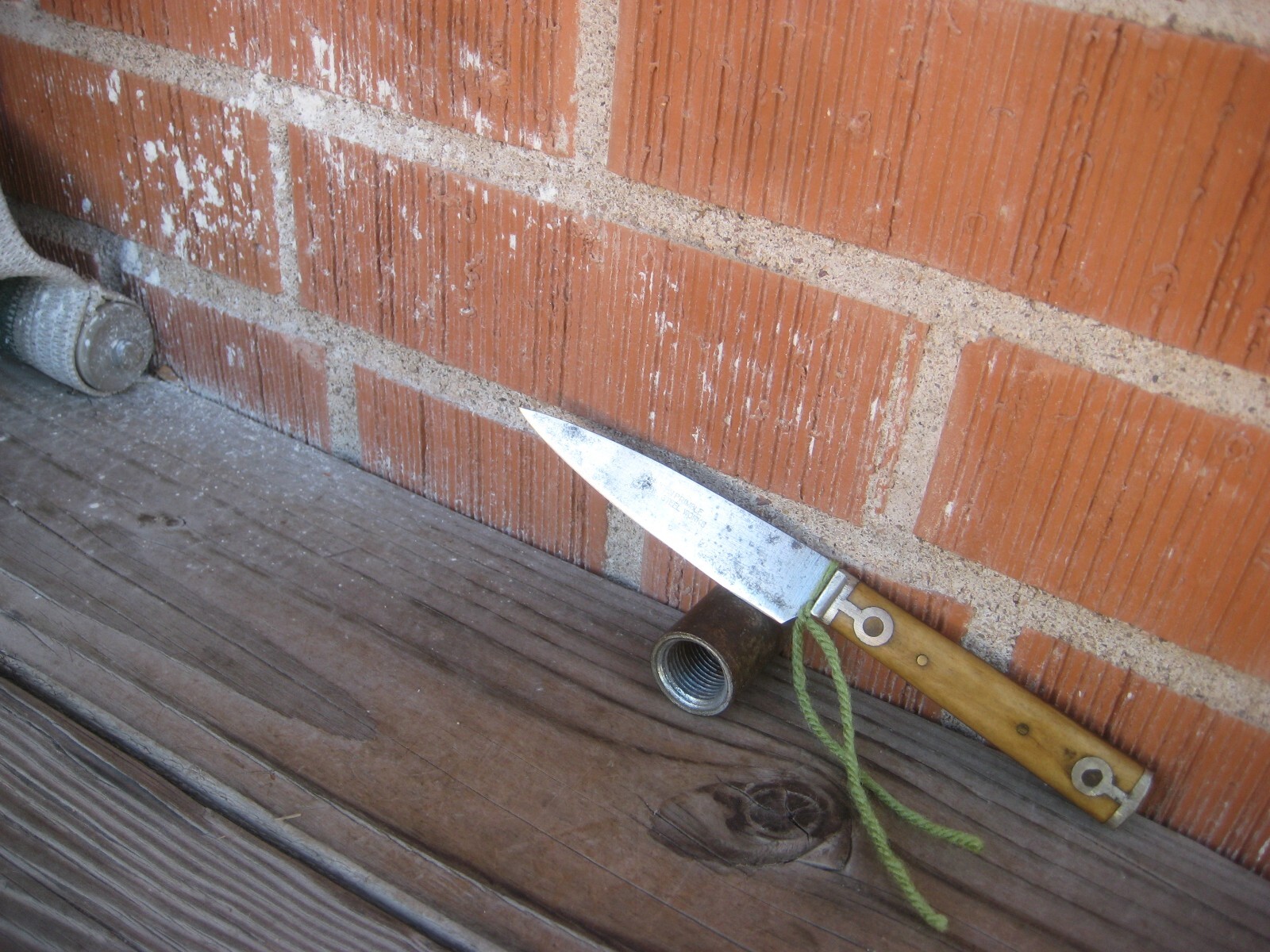 1900s Vintage 3 3/4" Blade ** JOHN PRIMBLE *** Carbon Paring Knife USA