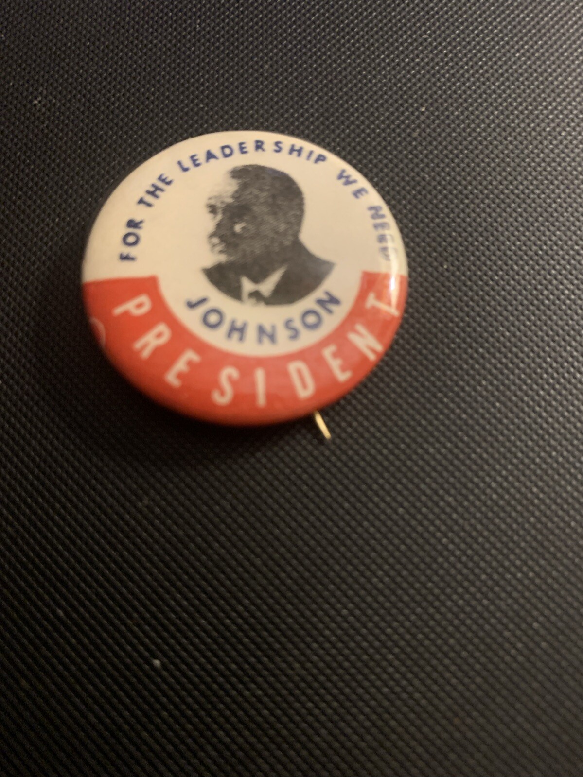 1964 Lyndon Johnson 1.25 Inch Political Campaign Pinback Button