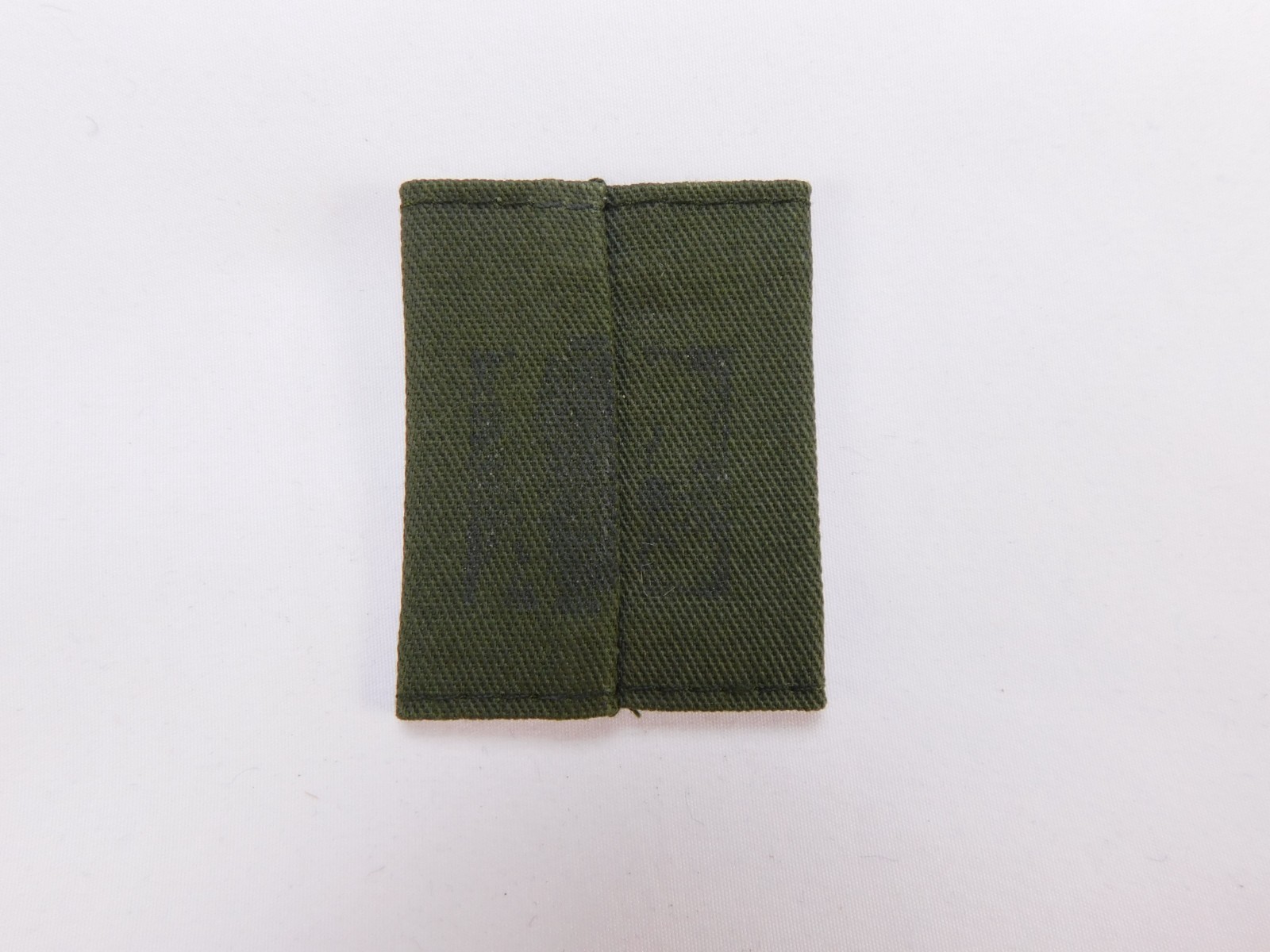 US Air Force USAF Gortex Loop Rank 2nd Lt. Lieutenant BDU Green Slide Patch