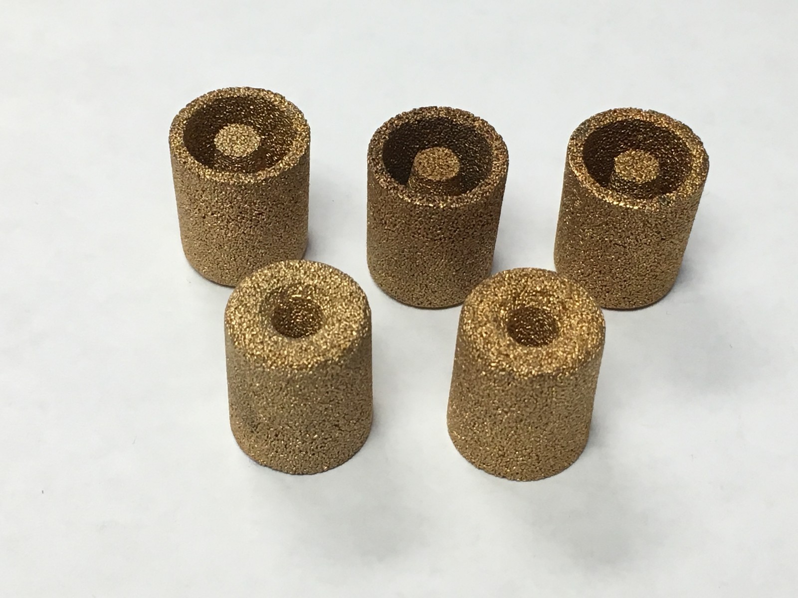 5 PACK SINTERED BRONZE FUEL FILTER HOLLEY ROCHESTER CARBURETORS