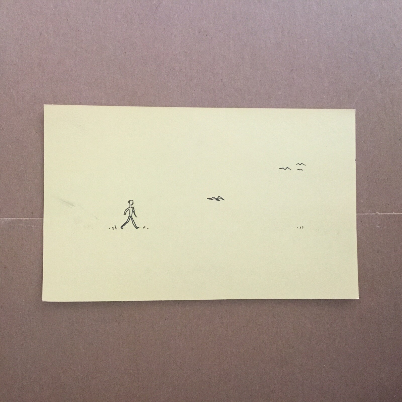 (#18) Sketch for Gaza “walk”