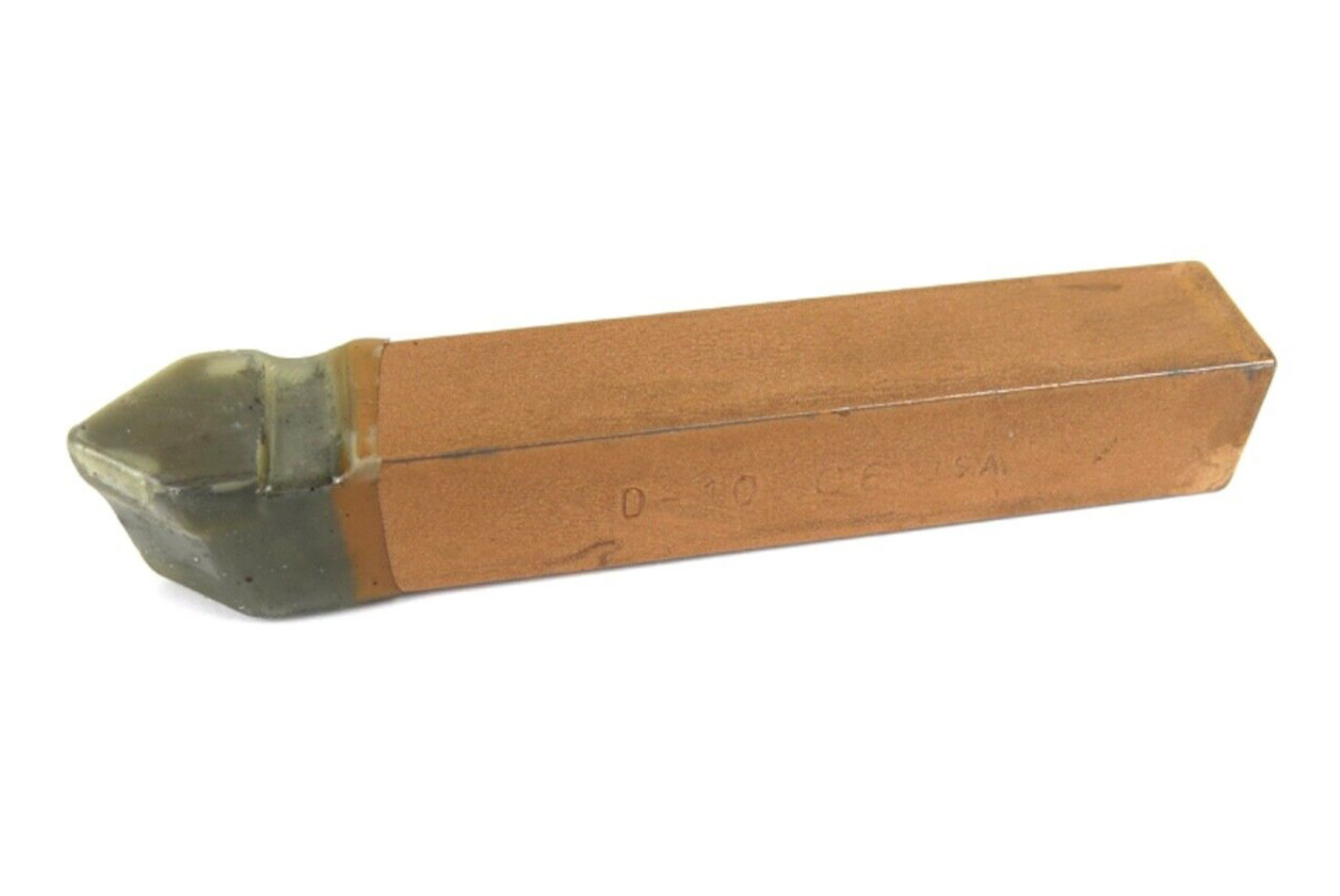 1pc ACT D-10 C6 Carbide Brazed Lathe Tool Bit 80° Point 5/8" x 5/8" Shank