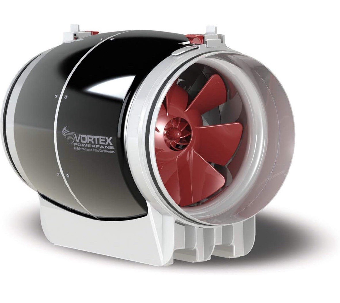 Vortex VTX1000S S Line S-1000 10” Fan 1081-CFM Black - Brand New Factory Sealed