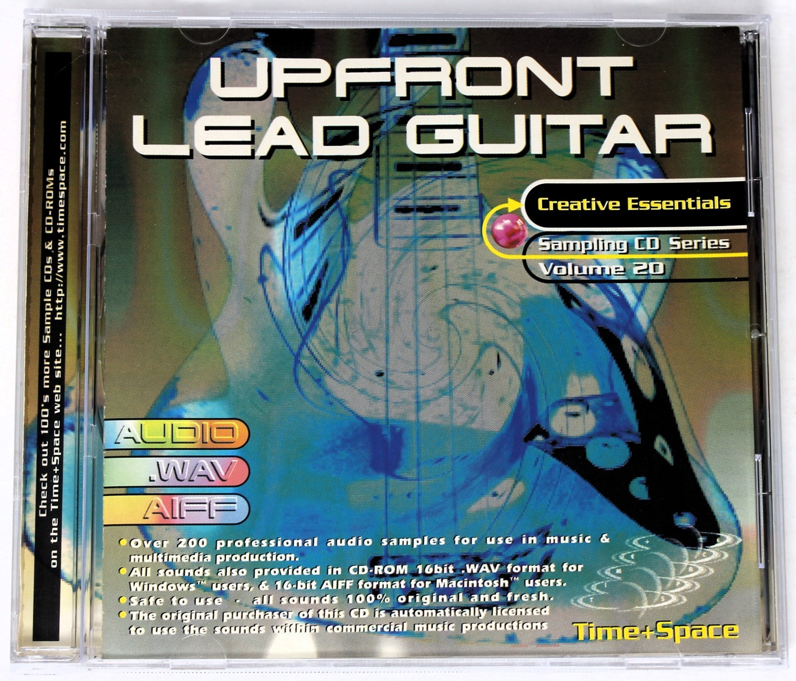 Zero-G Creative Essentials 20 Upfront Lead Guitar Sound Library/Sampling CD