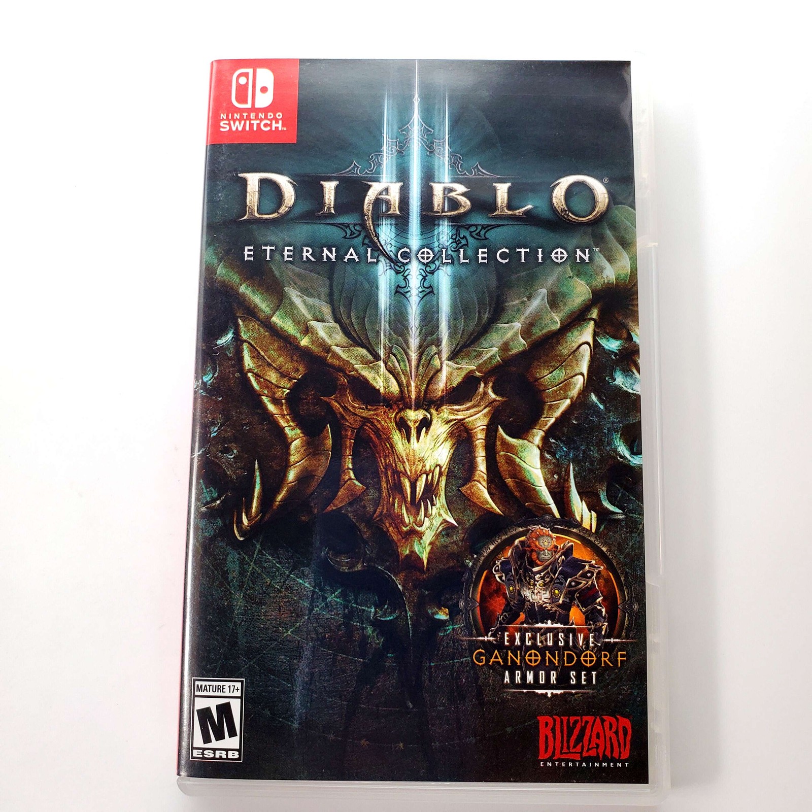 No Game, Box Only - Diablo III Eternal Collection - Nintendo Switch 3 Original
