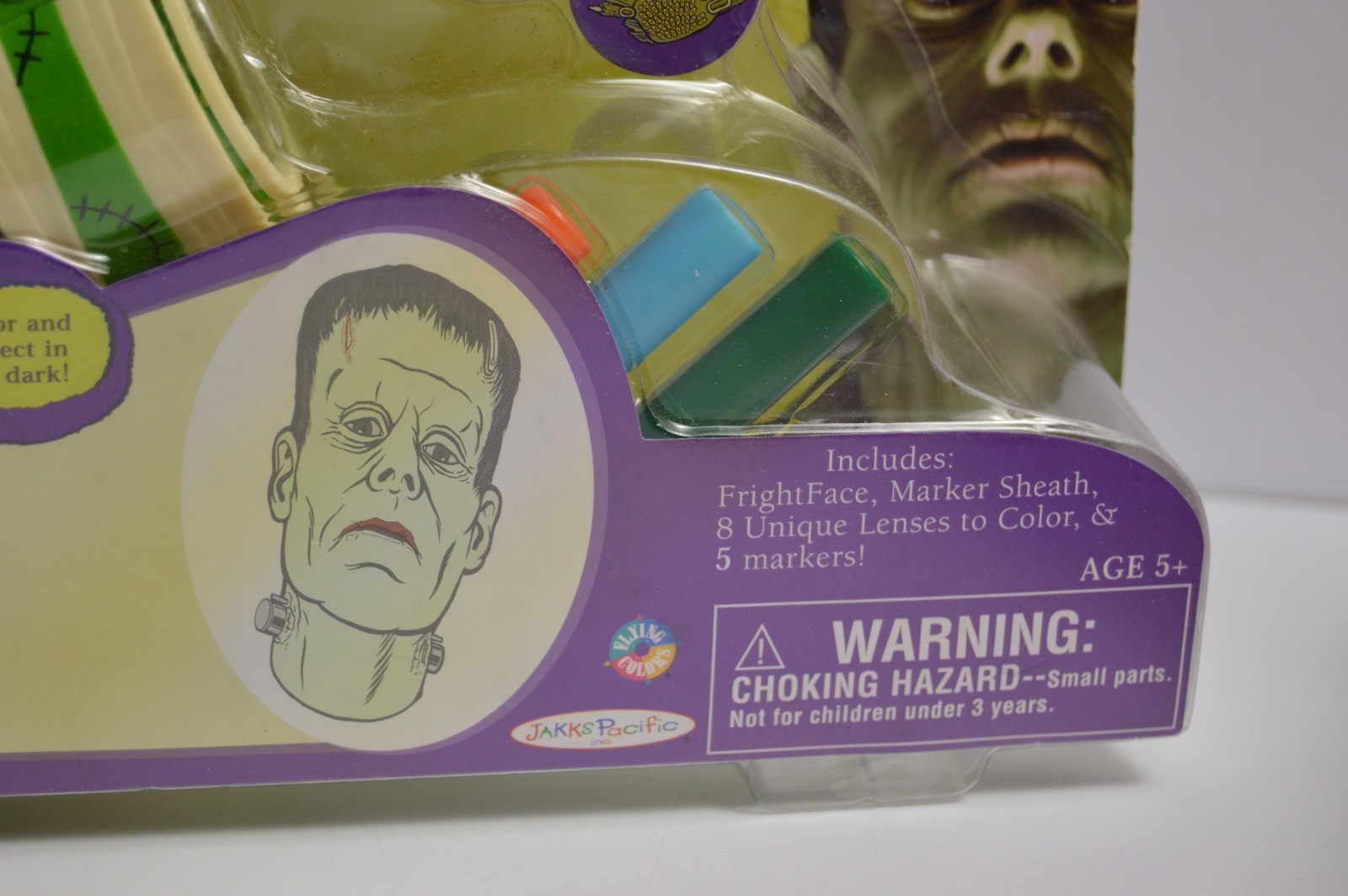Universal Studios Monsters Frightface NIP Halloween Frankenstein Light Projector