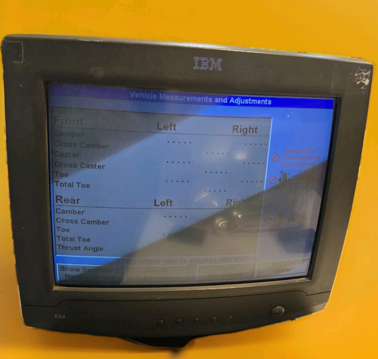 Hunter 311 Wheel Aligner Console IBM CRT Remote 2016 Software Tested Rare Legacy