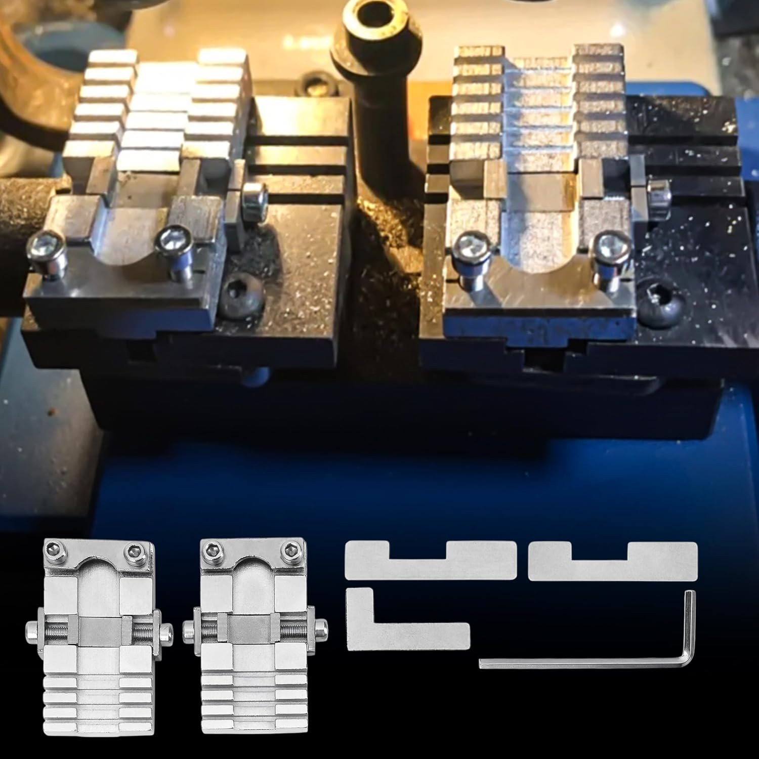 Universal Key Clamping Fixture – Key Cutting Machine Duplicator Accessories, Mul