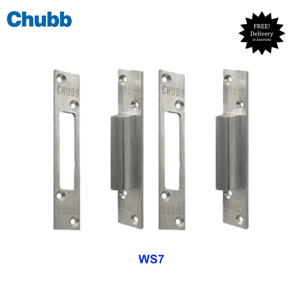 CHUBB WS7 Hinge Bolt Pair-Free Post