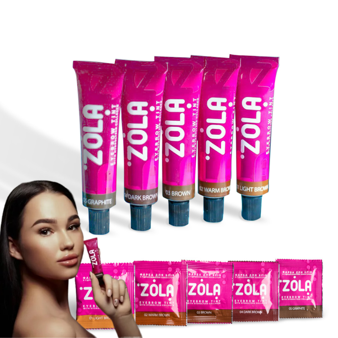 🔥ZOLA Professional Eyebrow & Eyelash Tint / Dye With Collagen